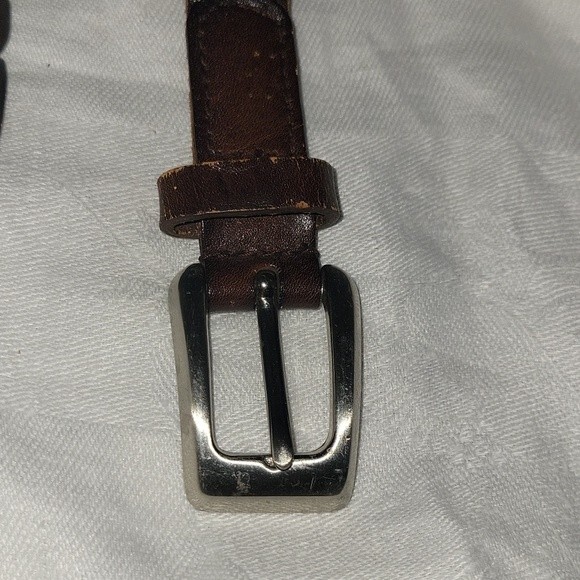 Piel De Vaca Belt Large Leather Boho  Buckle Belt Large 41 inches total - Picture 4 of 7